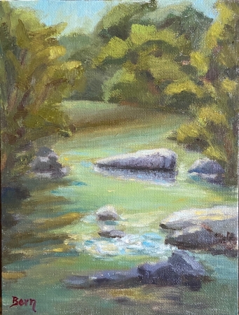 Bull Creek, Austin by artist Bern Abplanalp